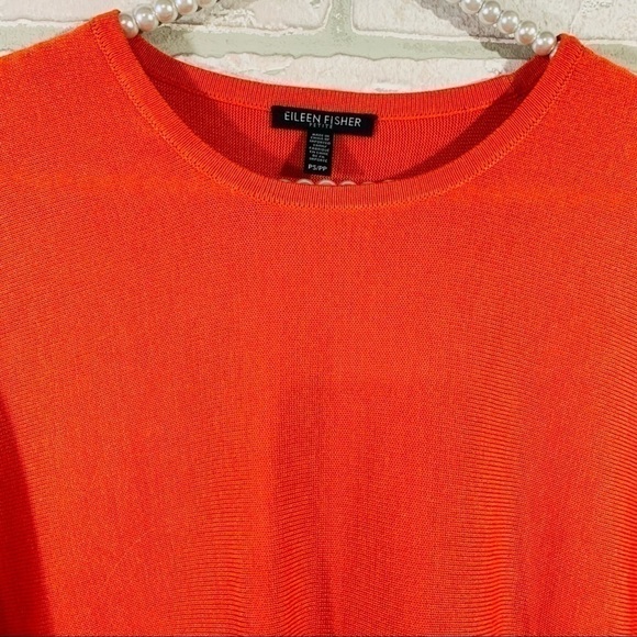 Eileen Fisher Lightweight Short Sleeve Sweater PS - Picture 6 of 11